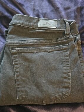Joseph Abboud Mens Dark Black Jeans Tagged 36x32/Actual 34x30